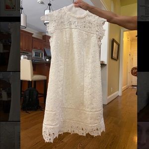 White Lace Shift Dress - Vineyard Vines
